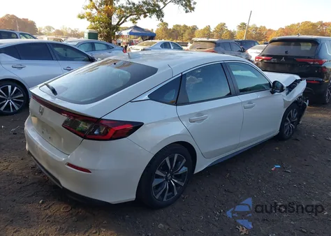 2024 Honda Civic Ex-L из США, поврежденный, VIN 19XFL1H73RE016738